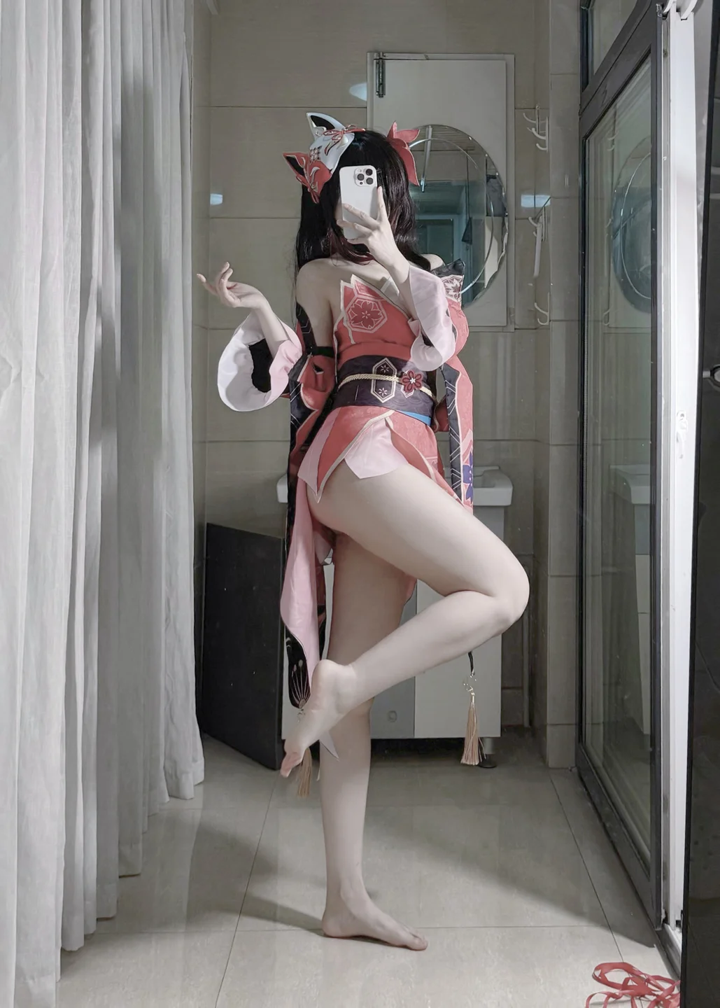 不可爱羚 - 花火 [52P,7V-486MB] tg@simisebaisi 【丝足阁】007.webp
